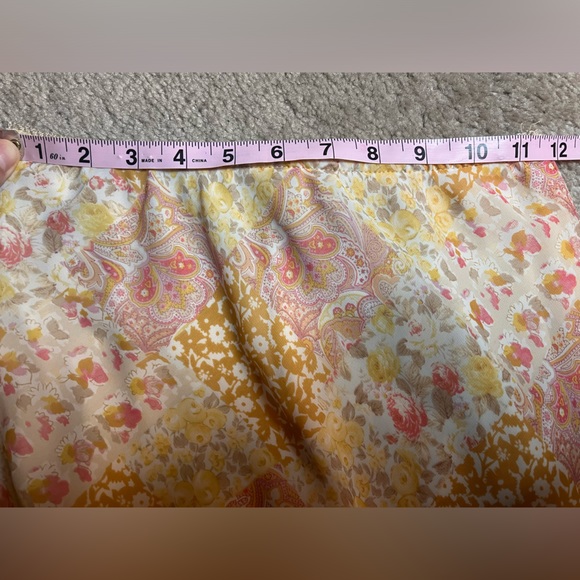 Vintage floral midi skirt - Picture 4 of 5